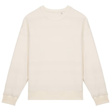 Native Spirit Unisex Vuxen Oversized Sweatshirt M Ivory