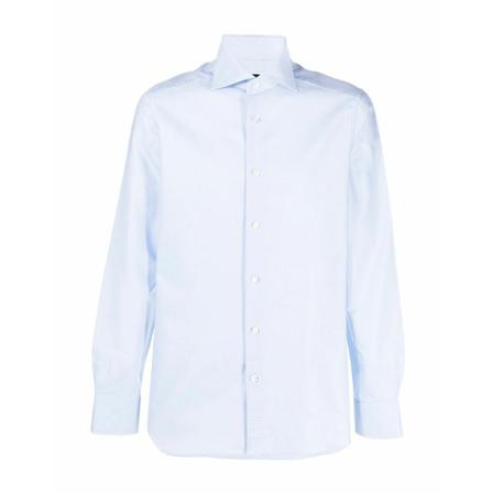 Ermenegildo Zegna shirt , Blauw , Heren , Maat: 4XL