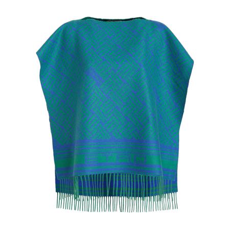 Etro Capes Grøn, Dame Poncho, Størrelse: ONE Size