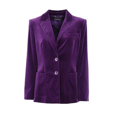 Alberta Ferretti, Blazers Paars, Dames, Maat:M