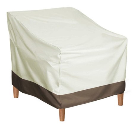 Overtræk til havestol, udendørs møbelovertræk, vand- og støvafvisende Oxford-stof, havemøbler