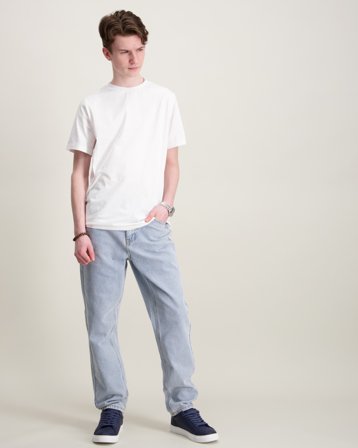 Grunt GRStreet Loose Disco Niebieski Jeansy Chłopiec - Kids Brand Store