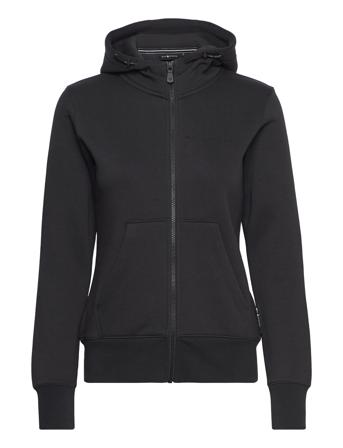 W Gale Logo Zip Hood Black Sail Racing