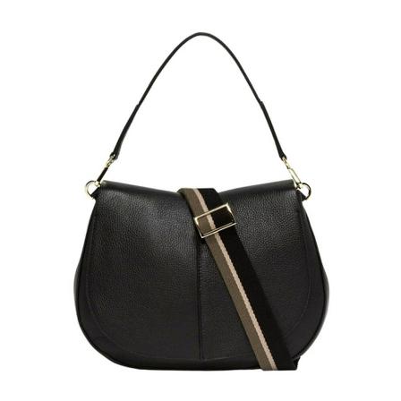 Gianni Chiarini, Helena Round Bag Zwart, Dames, Maat:ONE Size