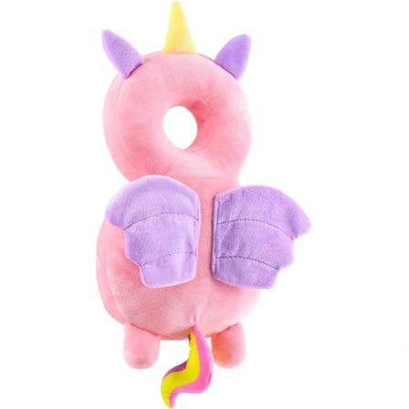 Baby Hovedbeskyttelse, Baby Hovedbeskyttelsesrygsæk, Justerbare Småbørns Hovedbeskyttelsespuder, til 4-24 måneders babyindlæring at gå Enhjørninge