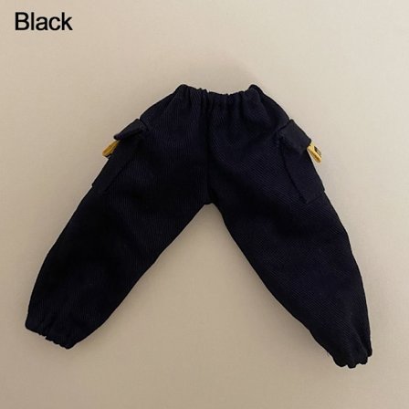 Mode dukketøj Arbejdstøj Bukser SORT