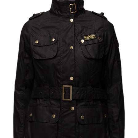 Svart Barbour International jacka