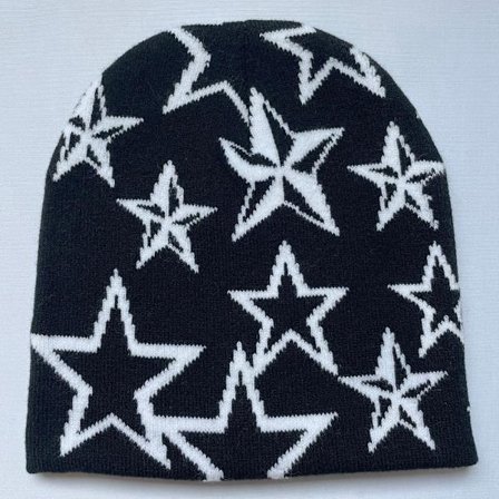 Pentagram Knit Hat Beanie 5 5