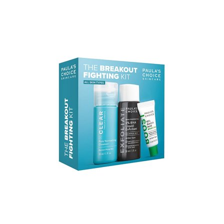 Paula's Choice The Breakout Fighting Kit 65 ml, Skincare, Skincare, Sampak