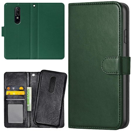 Xiaomi Mi 9T/9T Pro - Lompakkokotelo/Kuoret Tummanvihreä