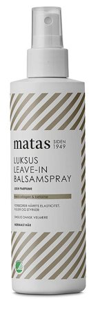 3 for 2 - Matas Striber Luksus Leave-in Balsamspray til Normalt Hår Uden Parfume 200 ml, Hår, Shampoo & Hårpleje, Leave-in Conditioner