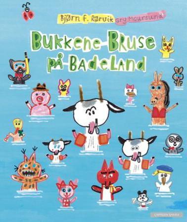 Bukkene Bruse på badeland - Bok av Bjørn F. Rørvik - Hardback