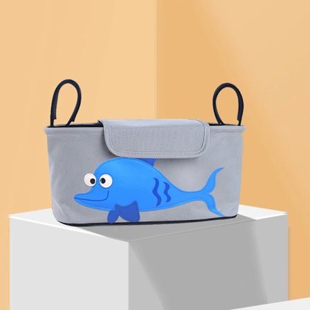 {xj}(Valar) Barnevognorganisatorveske for barnevogn og buggy, stelleveske, mamma