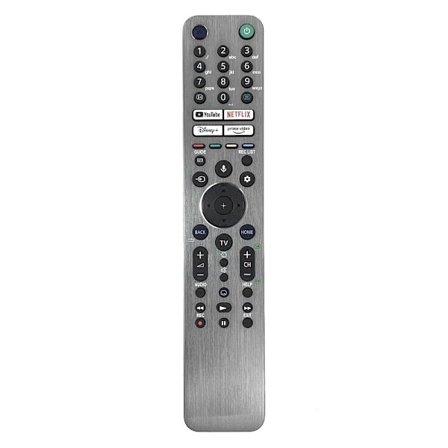 Erstatningsfjernkontroll RMF-TX621E med stemmestyring og bakgrunnsbelysning for Sony 8K TV XR-55A90J KD-43X80J XR-55X90J KD-85ZG9 KD-55XG8588