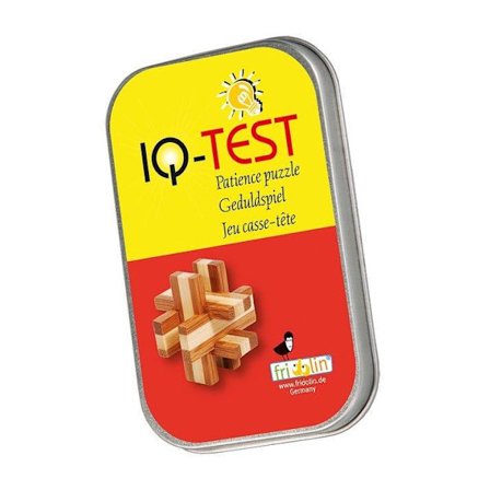 IQ-test Bambu 3D-pussel i metallask Tålamodsbrädor