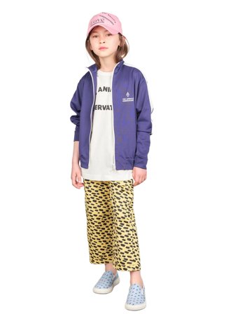 THE ANIMALS OBSERVATORY Zebra Kid Track Jacket Deep Blue - Blue - 10 Y