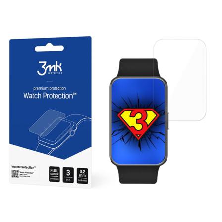 3mk 3-pack Skydd För Skärmen På Huawei Watch Fit Transparent