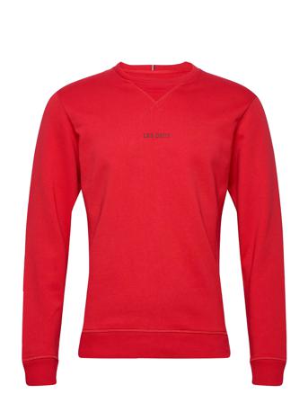 Lens Sweatshirt Sweat-shirt Tröja Röd Les Deux