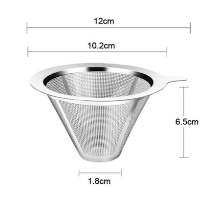 Kaffefilter Kaffe Drypp Mesh 600 MESHS-NO BASE S-NO BASE