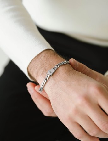 Steel & Barnett Svelte Stephen - Silver - S 18 - 19 cm