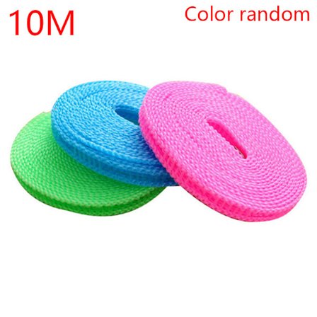 Vindtät klädstreck 3/5/10 meter Reseklädlina