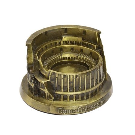 Metal Ornament Figurine, Miniature Colosseum Roman Craft Ornamenter Kunst