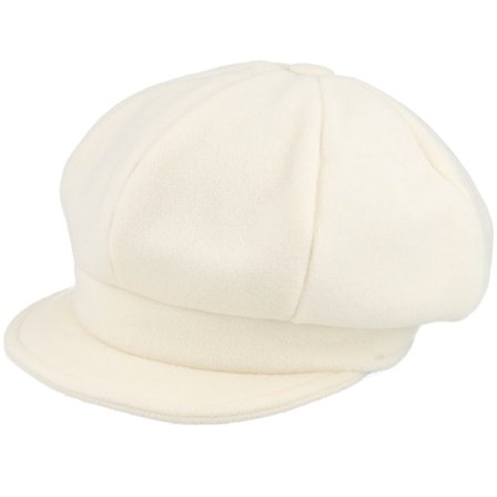 Mayser - Bianco vega Cappellino - Camilla Pascal Wool White Vega Cap @ Hatstore