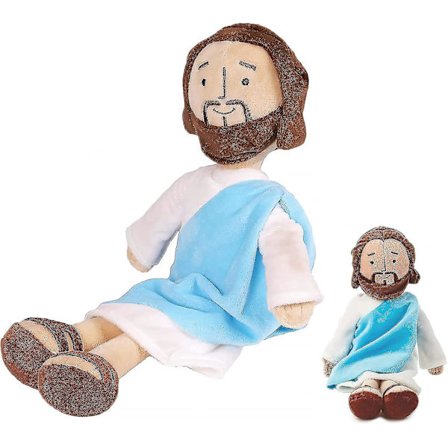 13 tommer Jesus plyslegetøj Min ven Jesus plysdukke Kristus religiøse Jesus legetøj Jesus dukke Frelser plys kristen klassisk religiøs Frelser Jesus 