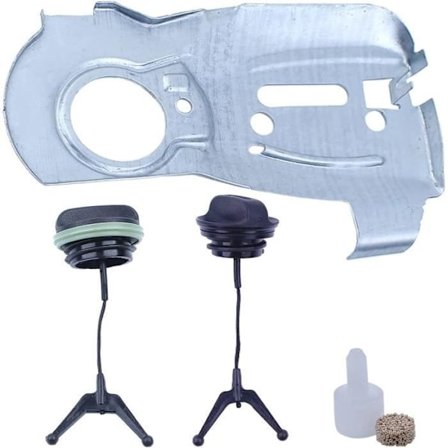 Husqvarna 340 345 350 moottorisahalle, öljypumpun levysetti, 503875701, 503 87 57 01, 537215202, 537 21 52 02, 5