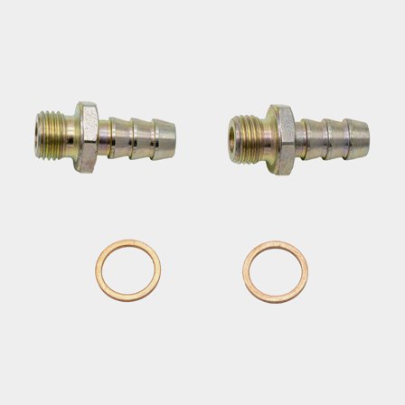 Nippelsats M14x1,5 - 10 mm rak