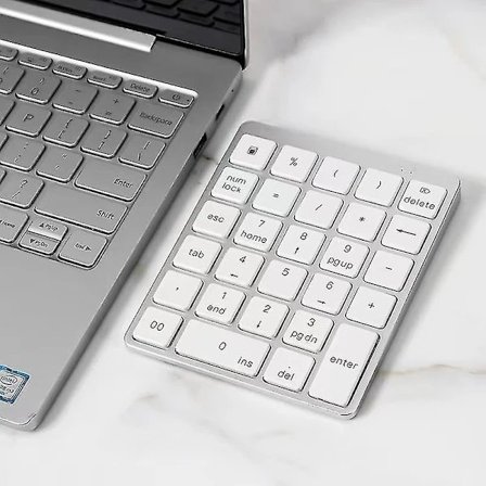 N970 Pro Genopladeligt Bluetooth Numerisk Tastatur 28-tasters Lys[CO]