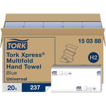 Håndkle Univ Blue 2-L Z-F H2