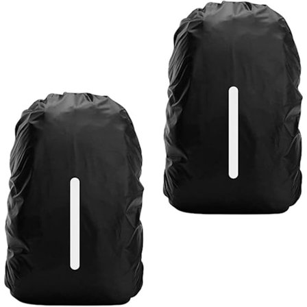 2-pack Vattentätt Regnskydd Ryggsäck Vattentät Ryggsäck för Vandring Camping Resor Cykling Anti-damm/Anti-stöld//Utomhusaktiviteter (30-40L)-FA5-