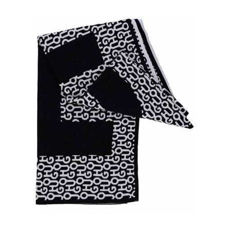 Hugo Boss, Winter Scarves Zwart, Dames, Maat:ONE Size