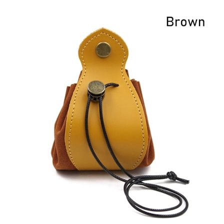 Keinonahkainen laukku Noppalaukkualusta RUSKEA