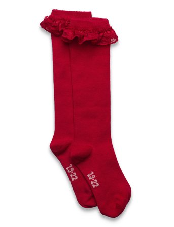 Minymo | Knee Sock W. Lace | 19