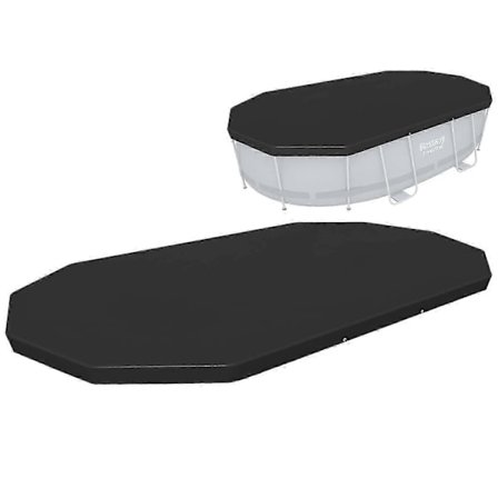 Bestway 58425 Oval Rammebassengdeksel 427 x 250 x 100 cm