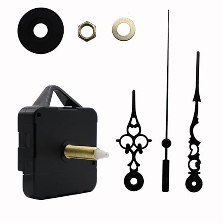 Stille Klokke Urverk Mekanisme 3 Visere Sweep Elektrisk Pendel Klokke Mecha