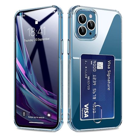 Smidigt Skal med Kortplats - iPhone 14 Pro Max