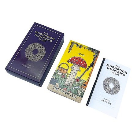 12*7cm The Mushroom Hunter's Tarot Kort Party Brætspil Divination W/manual