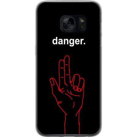 Samsung Galaxy S7 Genomskinligt Skal Stranger Things