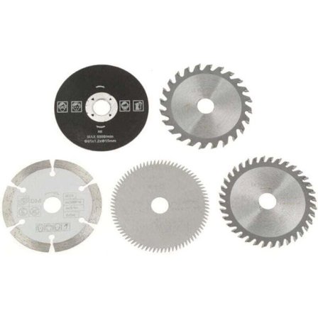 5-delars 15 mm innerdiameter 85 mm hårdmetallcirkelsågklingor för skärverktyg