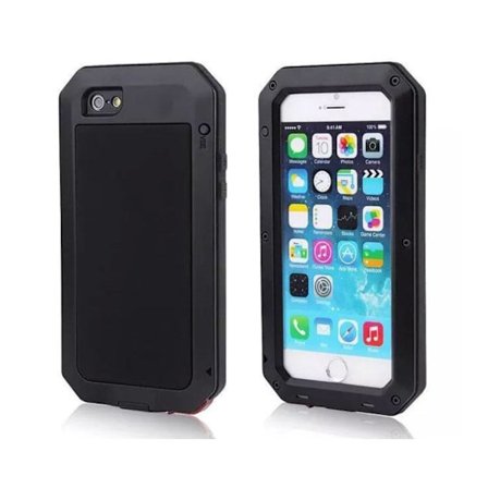 EXXO-Fodral i Aluminum för iPhone 8 Plus