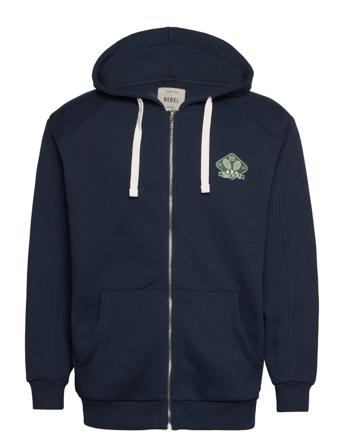 Rrallan Sweat Hoodie Navy Redefined Rebel