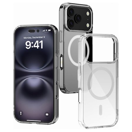 iPhone 17 Pro Skal Kristallklart & Slagfast