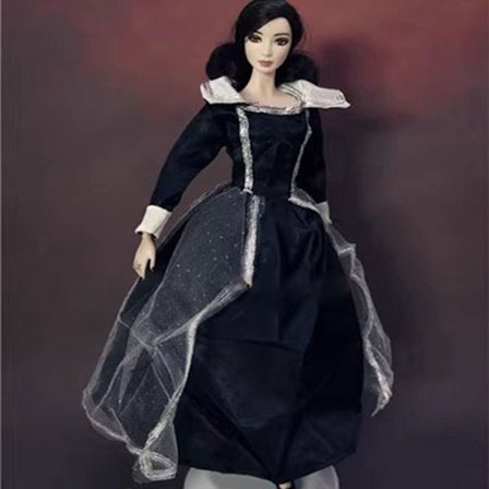 Mandlig/kvinde dukke-t-shirt dukkekjole 8 8