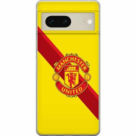 Google Pixel 7 Genomskinligt Skal Manchester United Fc
