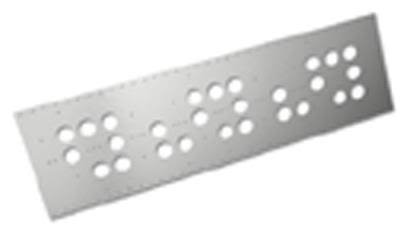 LK Systems 1872227 Väggskena 160 c/c, Installation