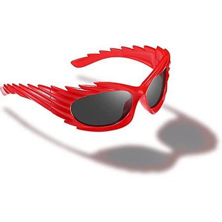 Kääntyvät Aurinkolasit Naisille Miehille Nopeasti Ovaali Trendikäs Futuristiset Urheilulasit Y2k Aurinkolasit K1422