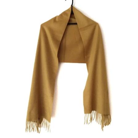 Chanel Vintage, Pre-owned Cashmere scarves Geel, Dames, Maat:ONE Size
